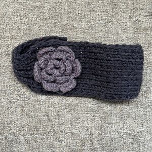 Gray Ear Muff Headband